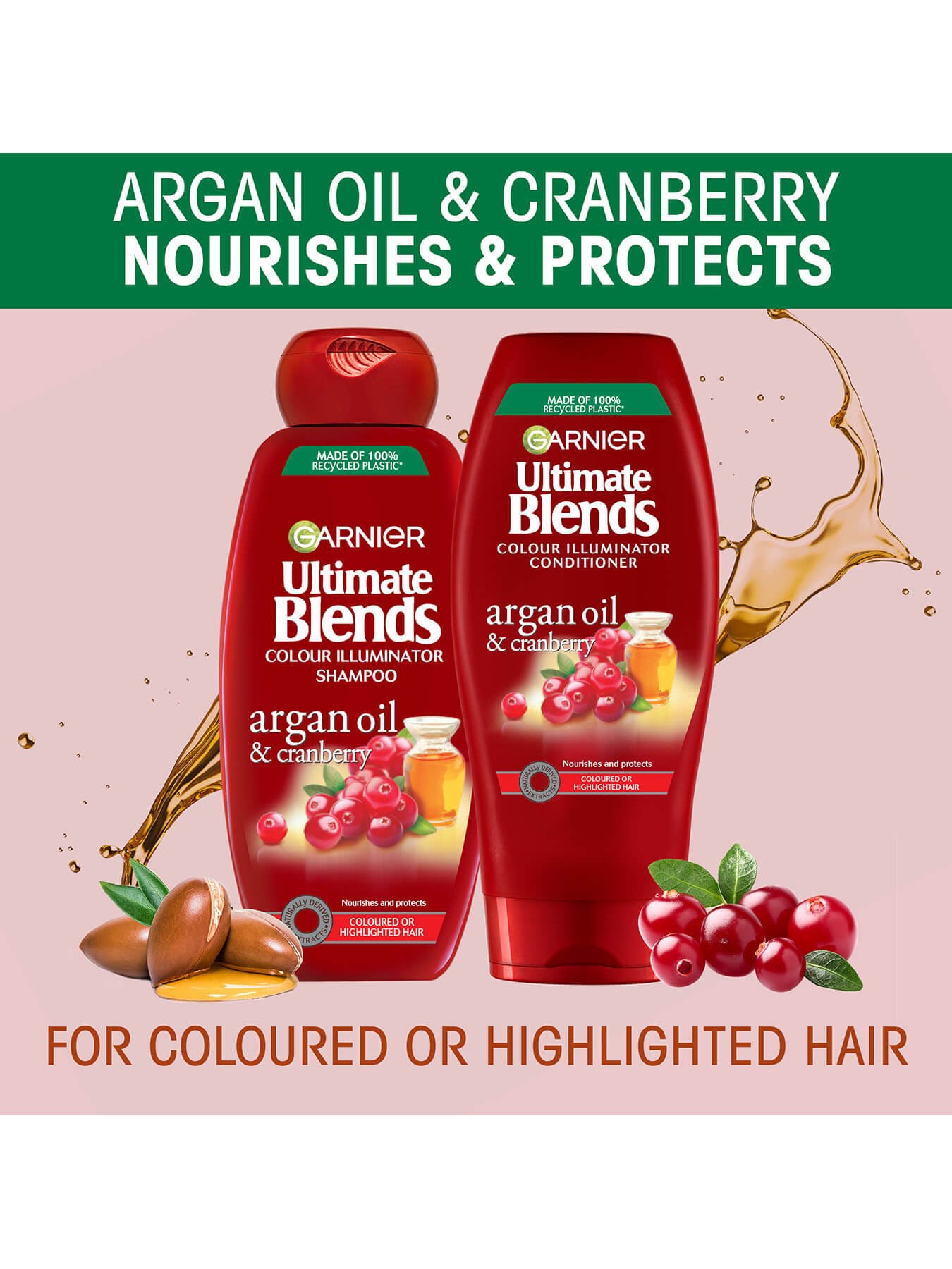 Ultimate Blends Argan Oil Colour Illuminator range